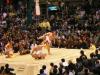 Yokozuna drives out evil