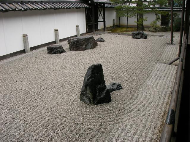 another Zen garden, Hojo at Nanzen-ji, Kyoto
