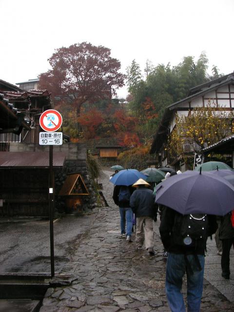 hiking the Magome - Tsumago trail